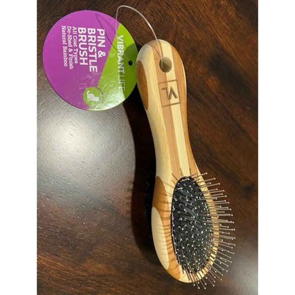 Vibrant Life Pin and Bristle Pet Brush - Picture 3 of 5